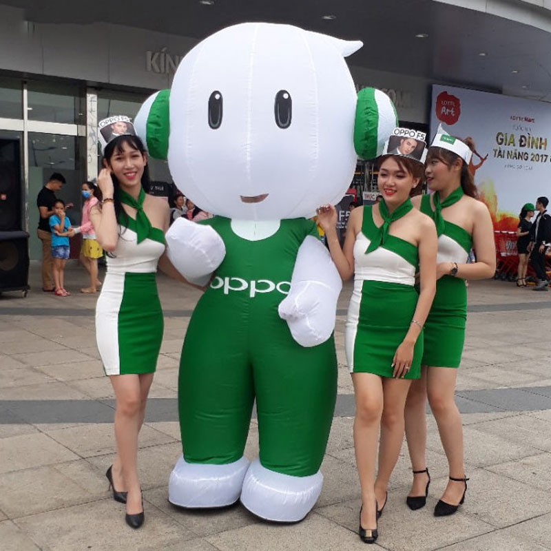 Đồng phục dành cho PG của Oppo