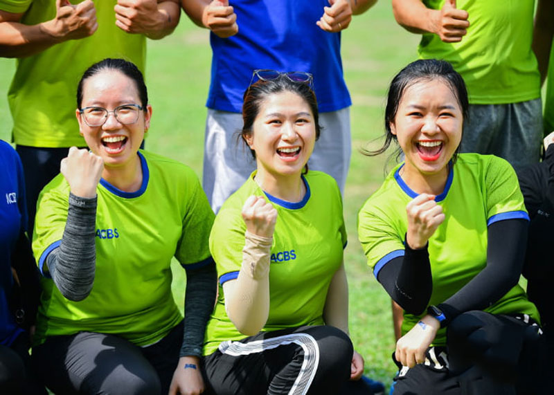 Áo du lịch ngân hàng ACB