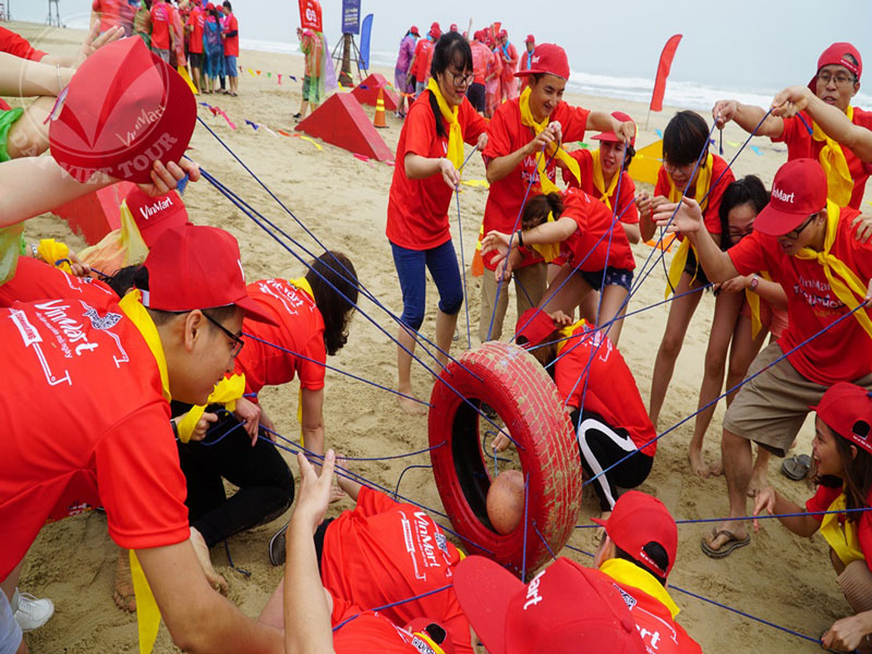 Đồng phục team building Vinmart
