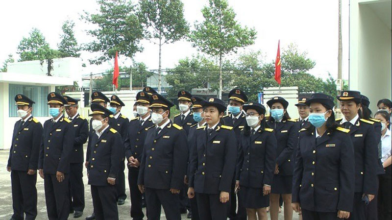 Áo vest đồng phục ngành thuế trang nghiêm