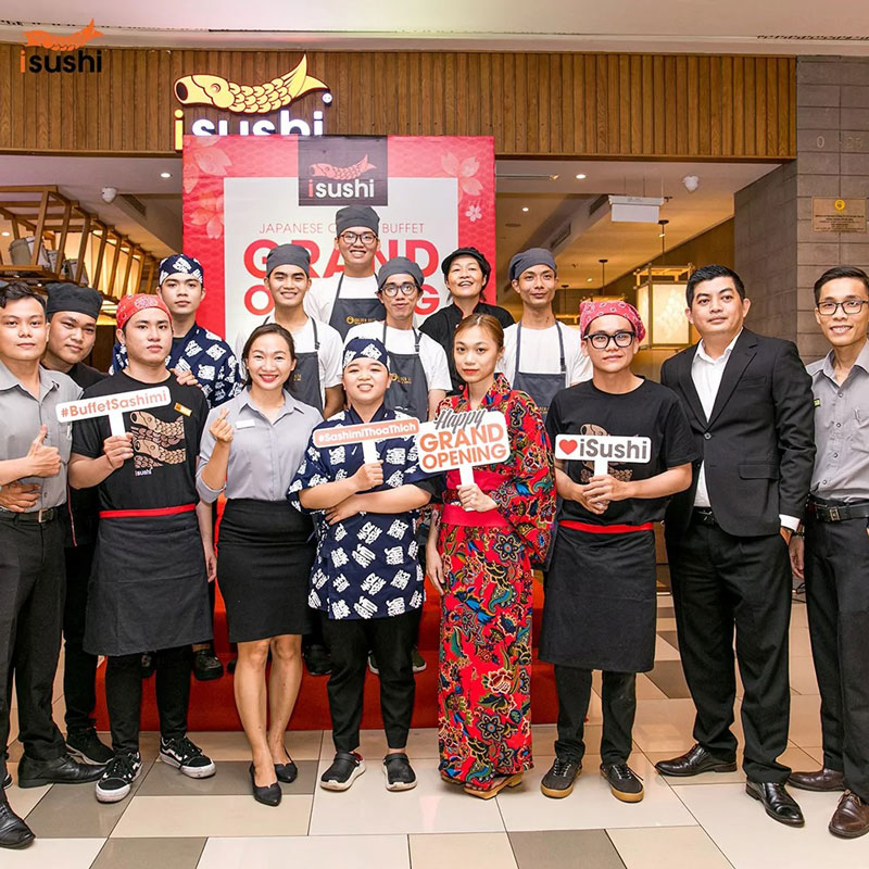 Đồng phục nhà hàng Isushi