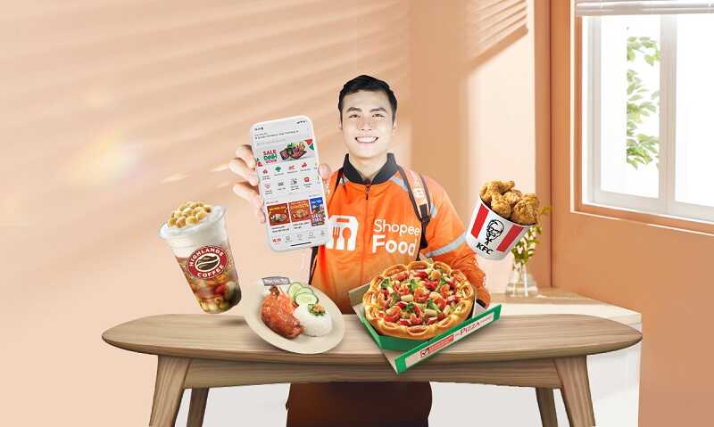 Đồng phục Shopee Food giúp tài xế yên tâm làm việc