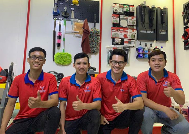 5+ mẫu đồng phục rửa xe được săn đón phổ biến hiện nay