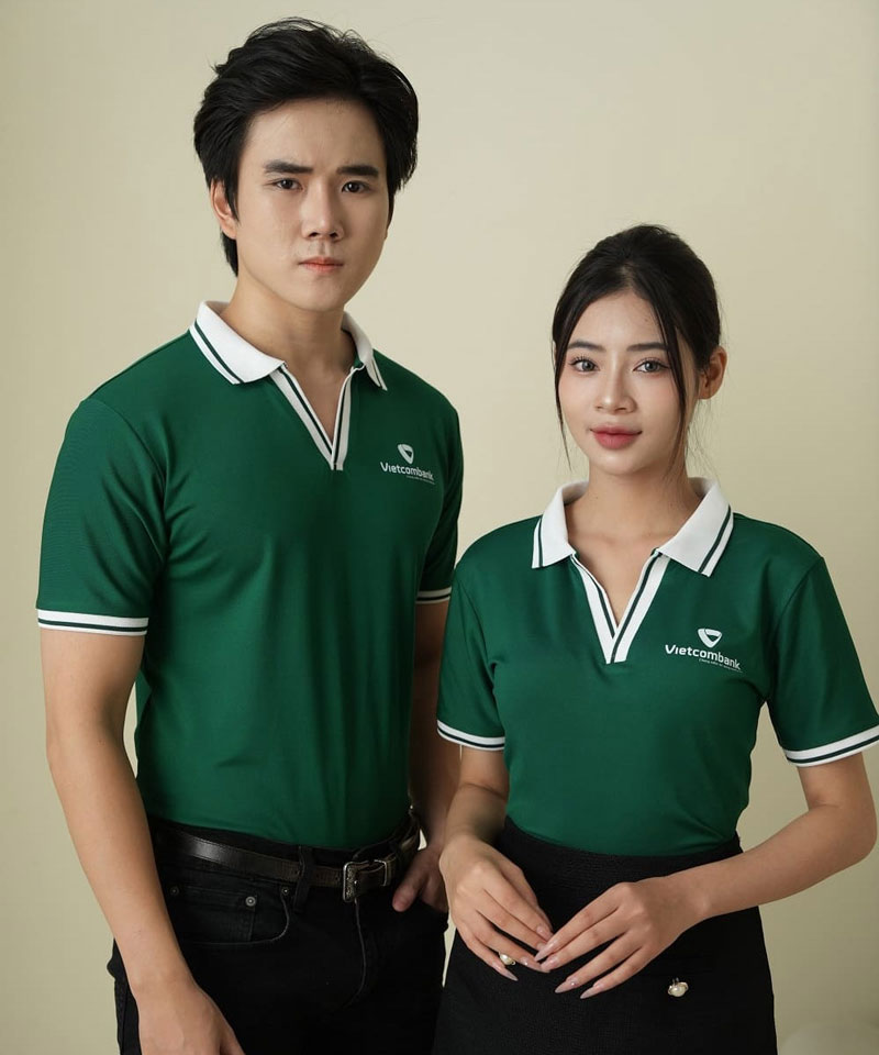 Áo polo Vietcombank