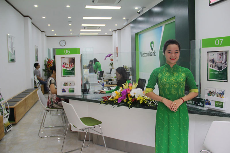 Áo dài Vietcombank