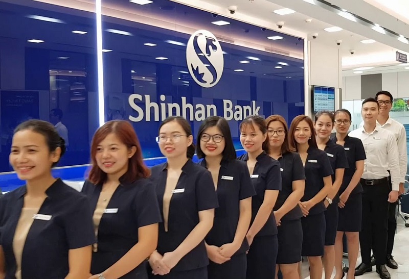 Áo vest đồng phục Shinhan Bank