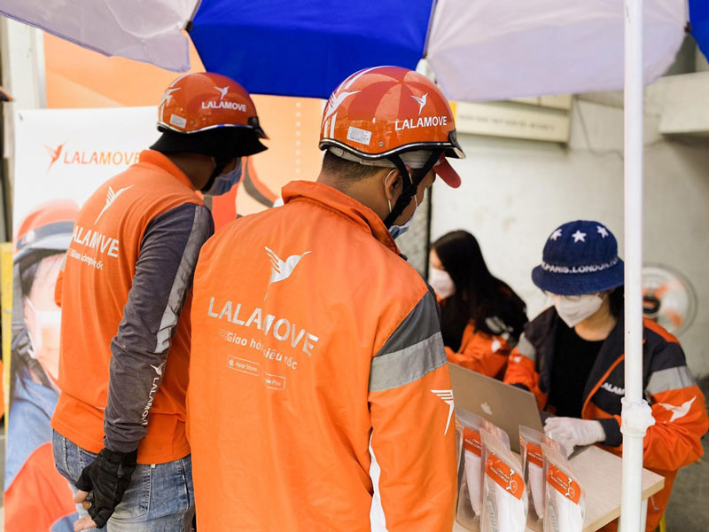 Mũ đồng phục Lalamove