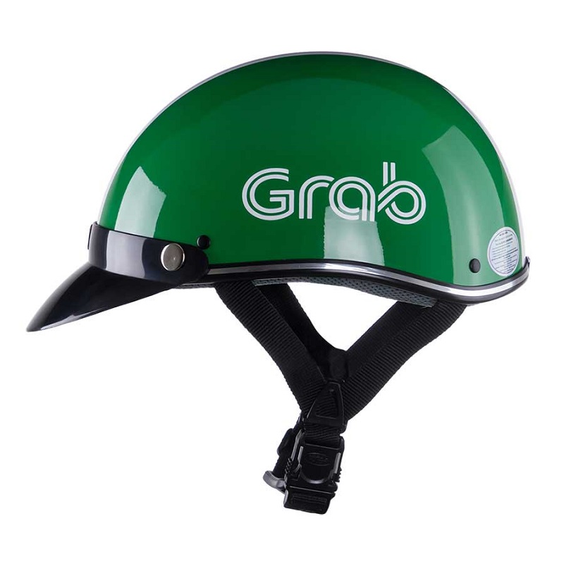 Mũ bảo hiểm Grab được thiết kế theo tiêu chuẩn an toàn