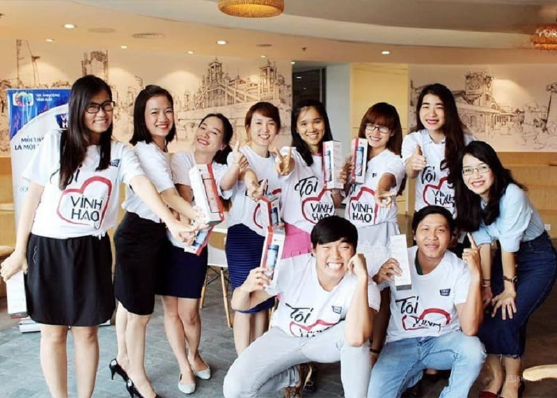 Đồng phục sự kiện tập đoàn Masan cổ tròn năng động