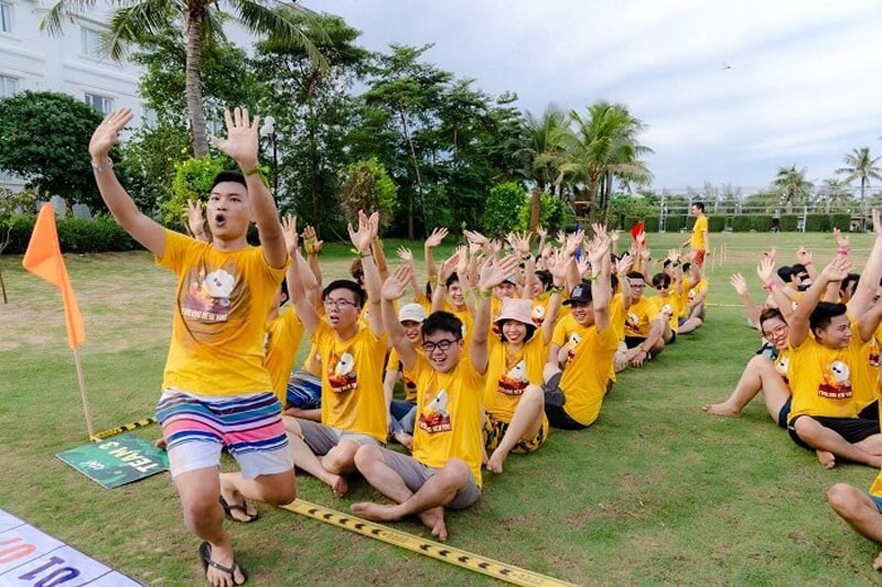 Đồng phục team building CGV