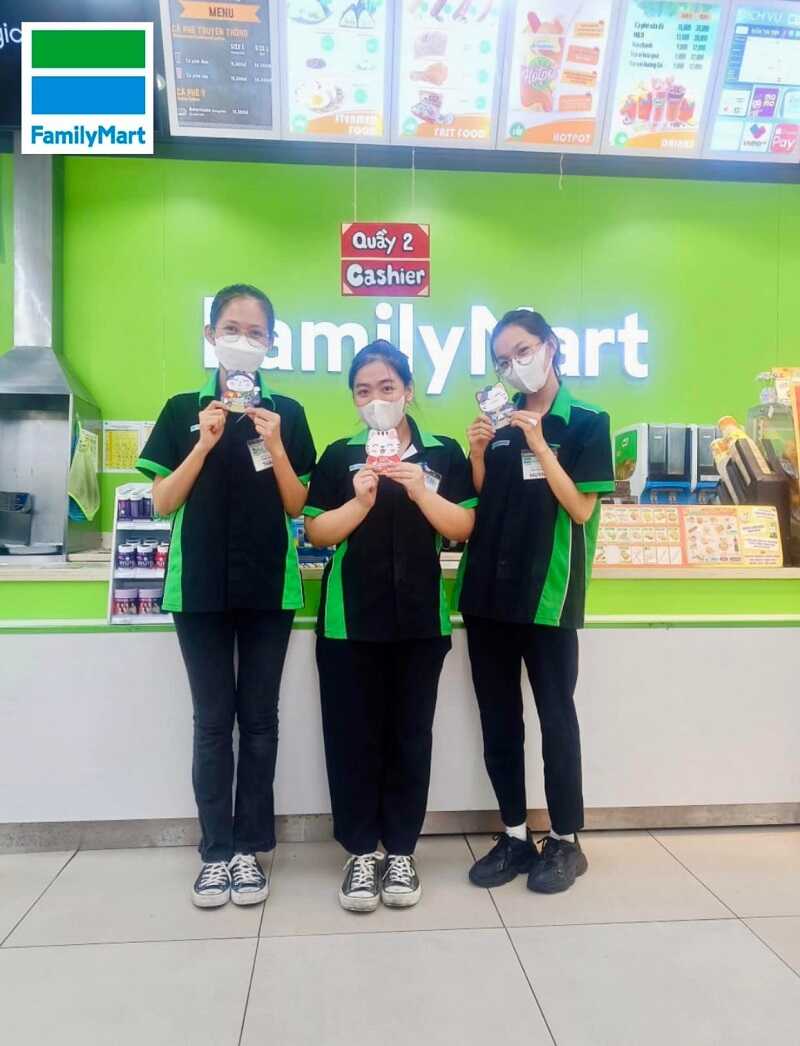 Tổng hợp đồng phục Family Mart đẹp và gọn gàng