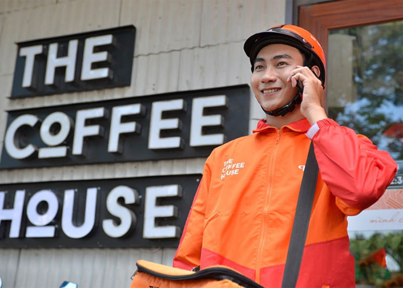 Đồng phục áo khoác nhân viên giao hàng The Coffee House