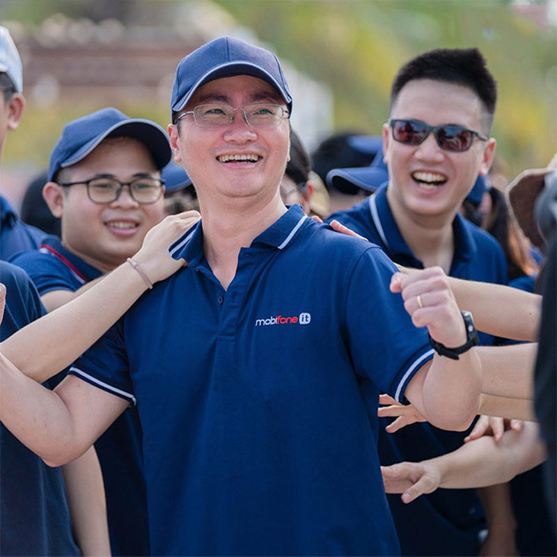 Đồng phục áo thun Mobifone