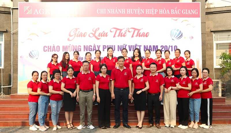 Áo thun đồng phục Agribank năng động và trẻ trung