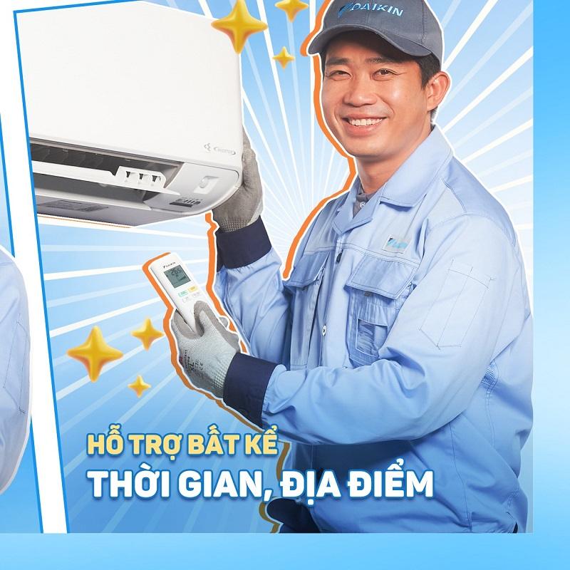 Đồng phục bảo hộ công ty Daikin thiết kế đơn giản