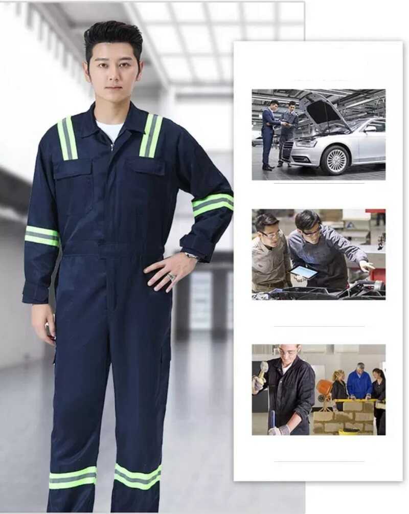 Đồng phục công nhân may sẵn ngành cơ khí ưu tiên màu tối