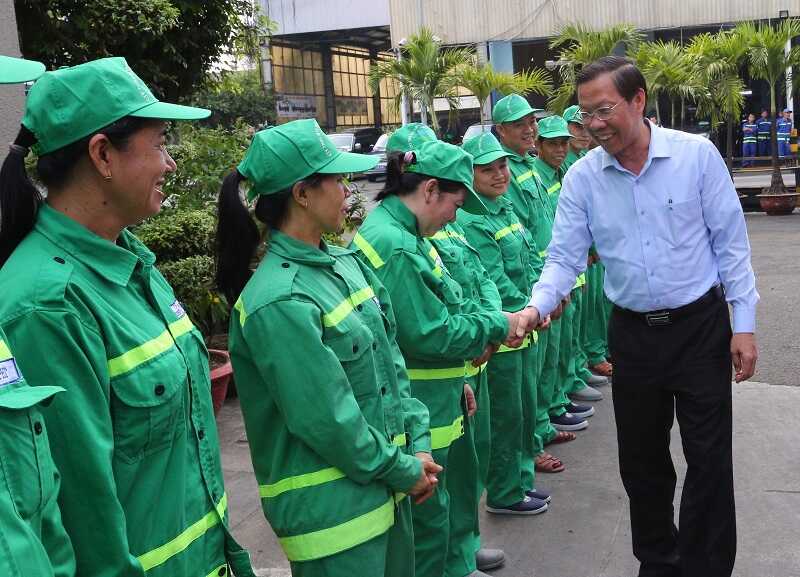 Đồng phục công nhân vệ sinh môi trường dày dặn, dễ vệ sinh