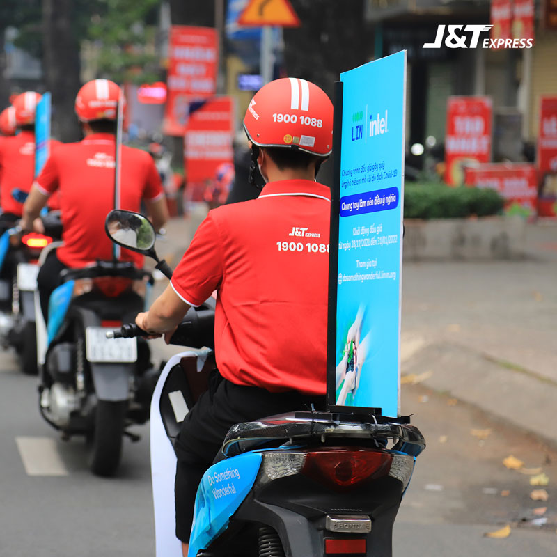 Đồng phục mũ bảo hiểm J&T