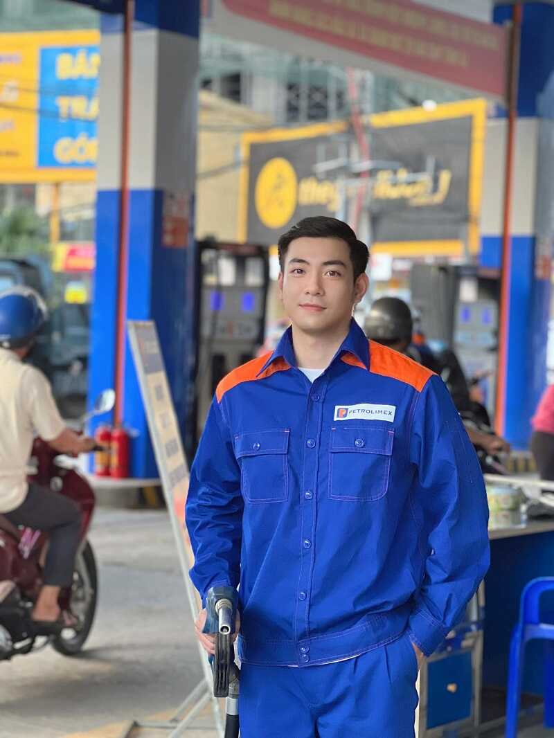 Đồng phục công nhân may sẵn cho ngành xăng dầu