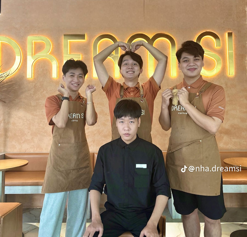 Đồng phục quản lý Dream Si Coffee