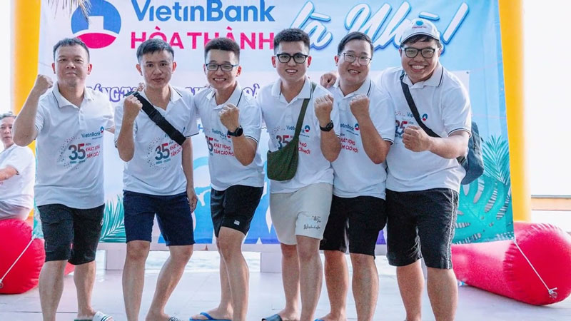 Đồng phục teambuilding ViettinBank