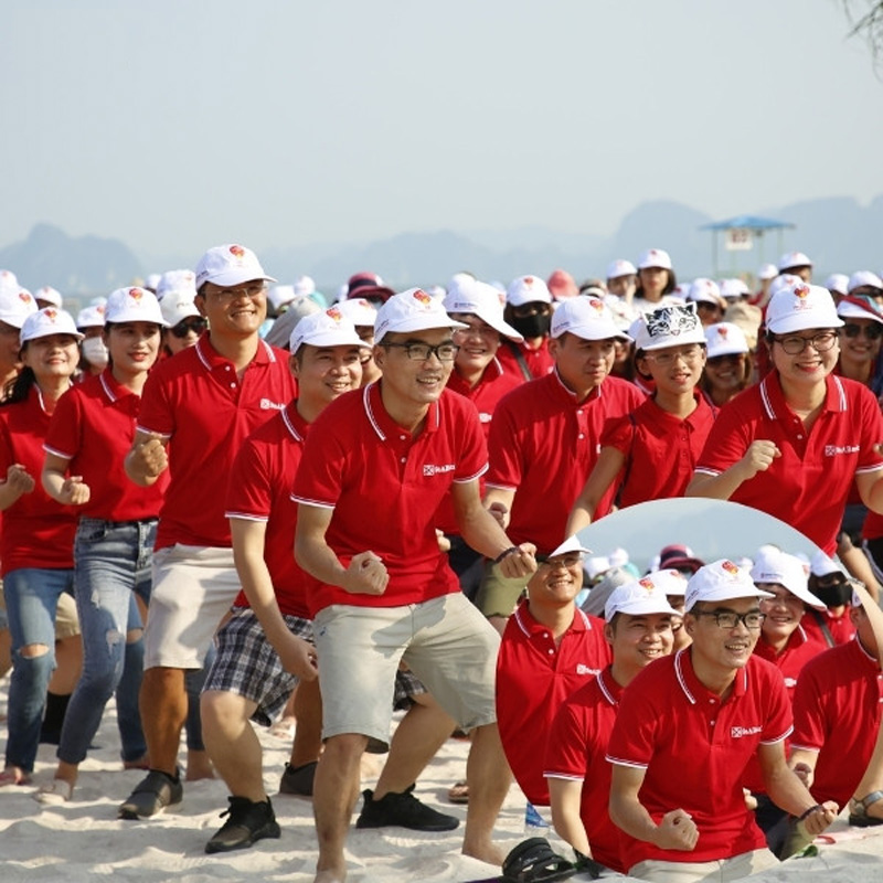 Đồng phục team building Seabank