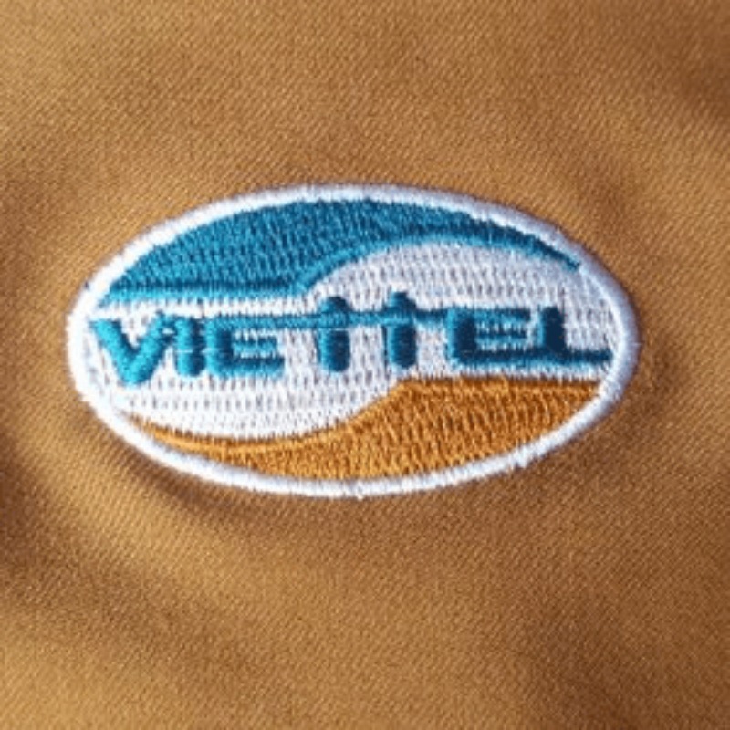 In thêu logo đẹp mắt, sang trọng