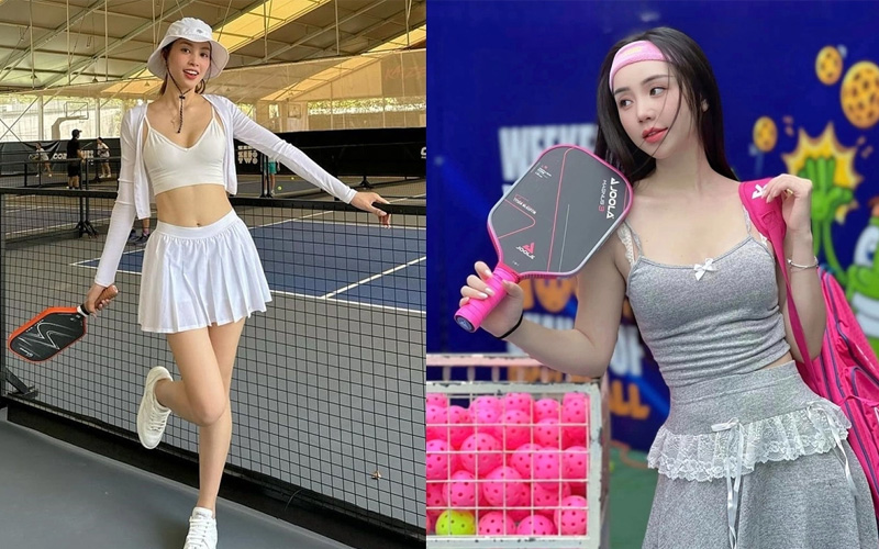 May đồng phục pickleball bằng vải lacoste (cá sấu) - Giữ form, thấm hút ổn