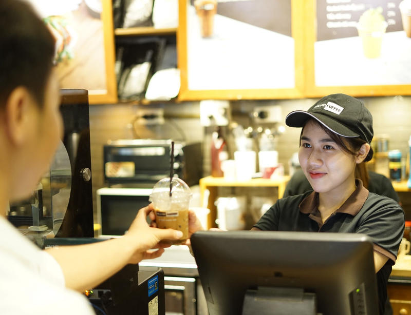 Đồng phục mũ Milano Coffee thiết kế khá đơn giản