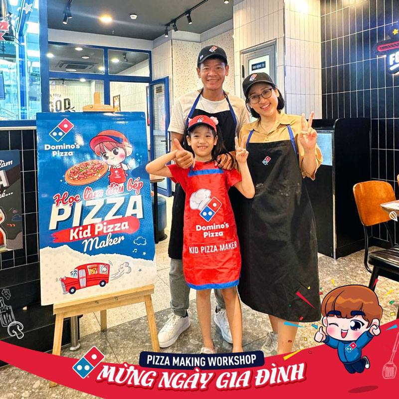 Đồng phục tạp dề Domino’s Pizza