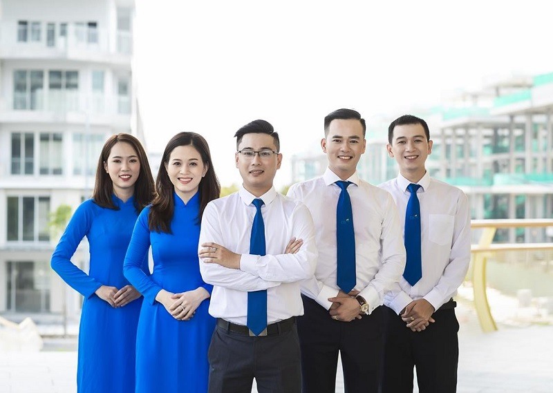 Áo dài đồng phục CB Bank thanh lịch, duyên dáng