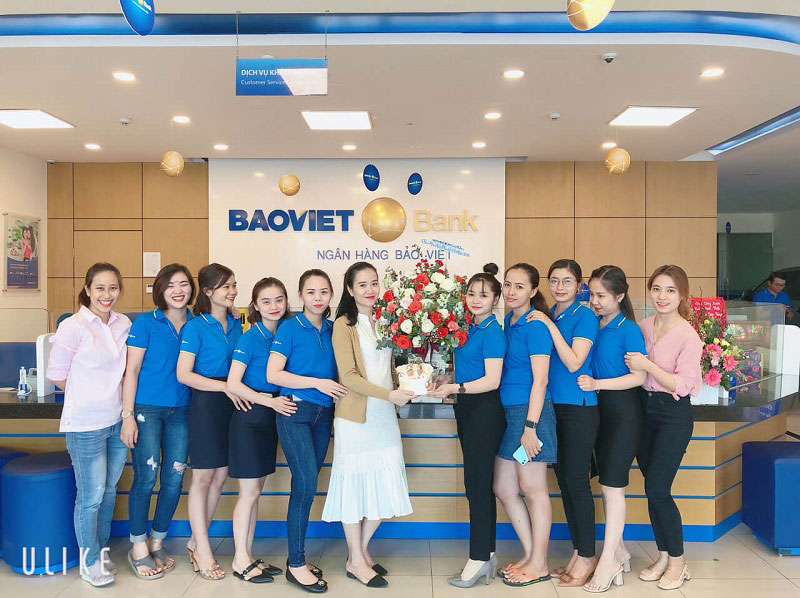 Đồng phục áo thun có cổ Bảo Việt Bank