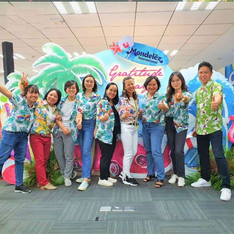 Đồng phục team building Mondelez International