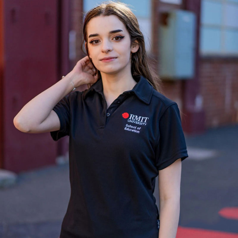 Đồng phục áo thun có cổ RMIT