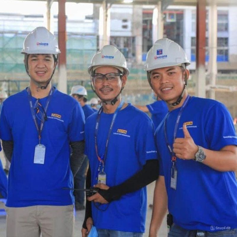 Áo cổ tròn đồng phục Sơn Jotun cho nhân viên công trường