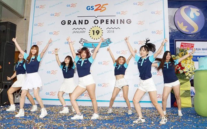 Đồng phục team building GS25