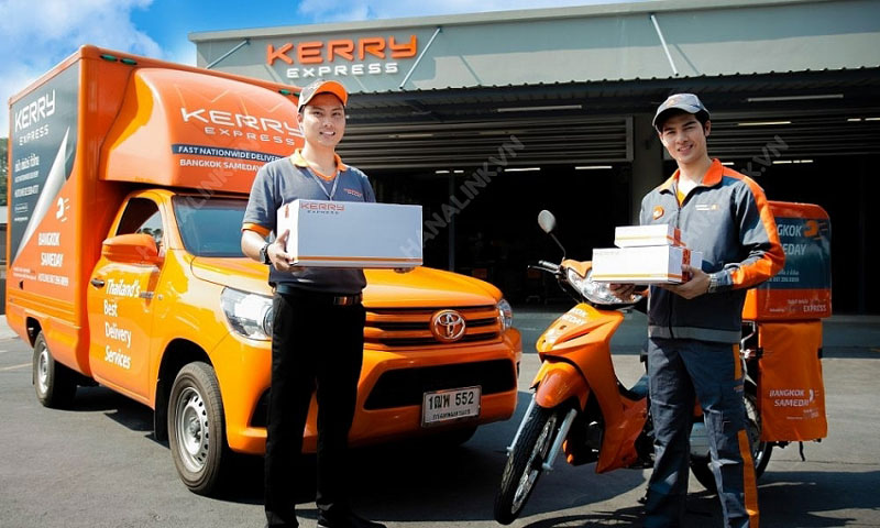 Áo khoác đồng phục Kerry Express