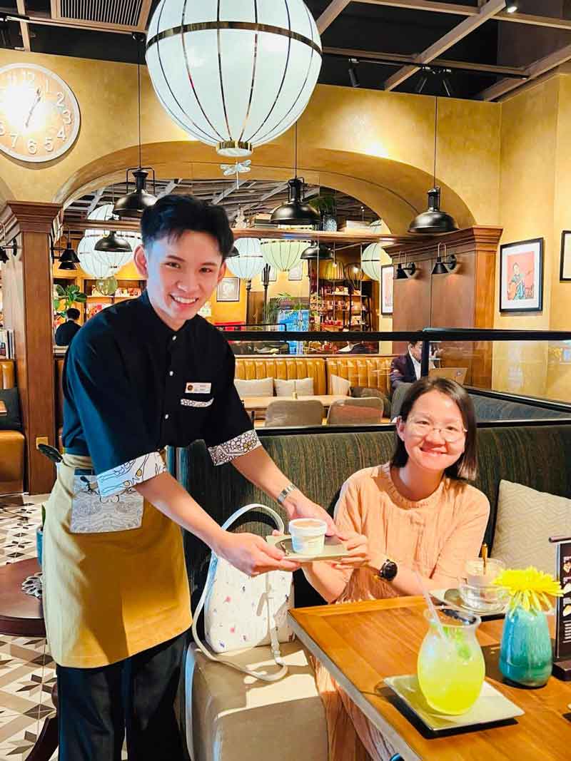 Đồng phục tạp dề nhà hàng cafe Runam Bistro