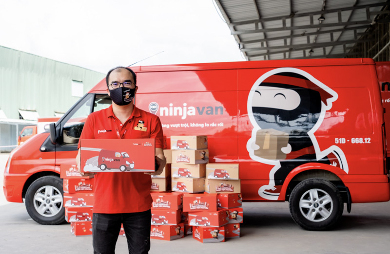 Mẫu đồng phục nhân viên Ninja Van