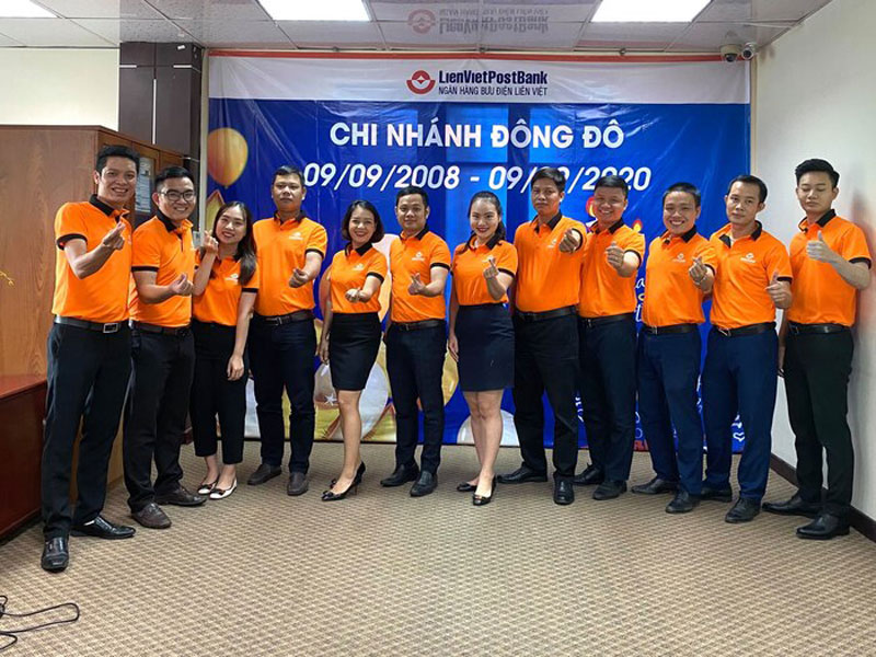 Tổng hợp 5+ mẫu đồng phục ngân hàng Liên Việt Post Bank chất lượng