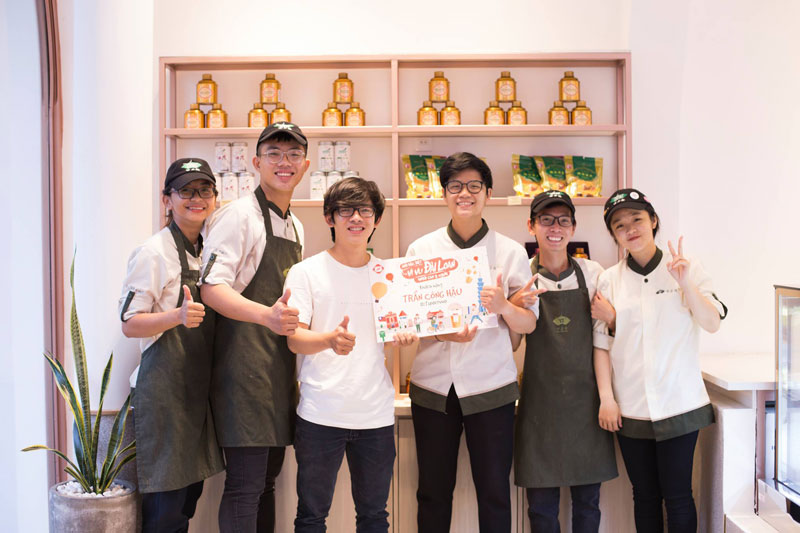 Đồng phục áo sơ mi cổ tàu Ten Ren