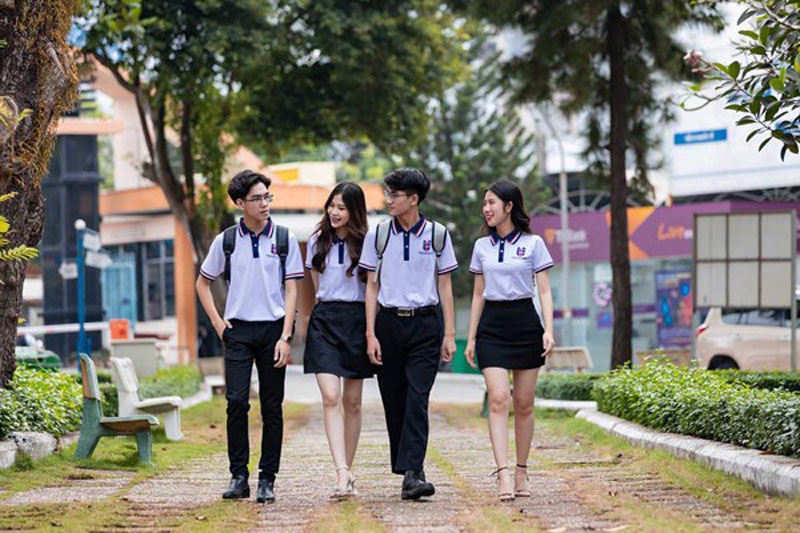 Đồng phục sự kiện trường Đại học Ngân Hàng