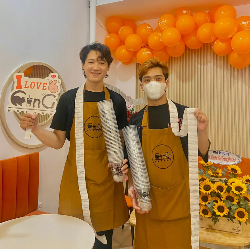 Đồng phục tạp dề Cing Hu Tang