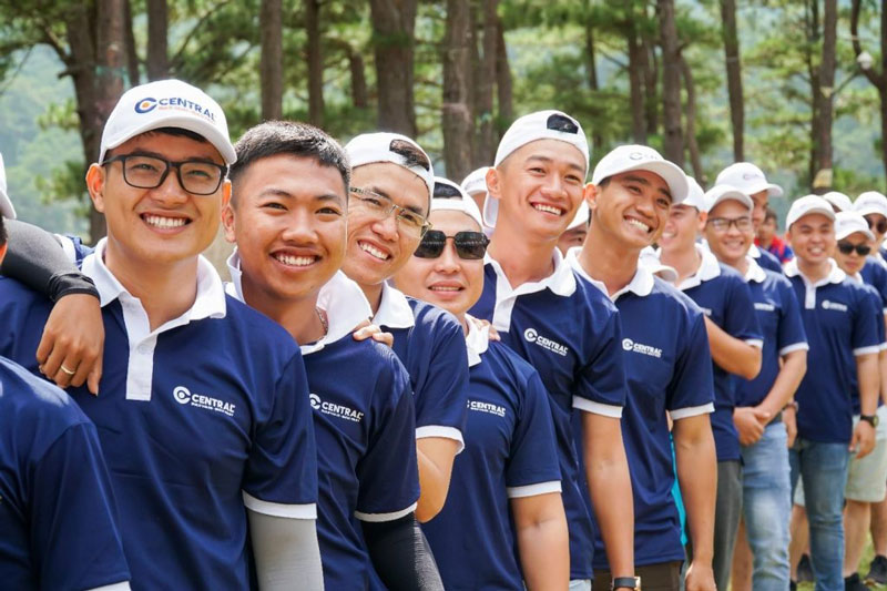 Đồng phục team building Central Group