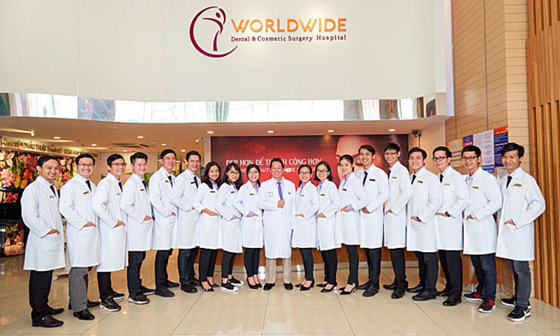 Mẫu đồng phục World Medical thẩm mỹ