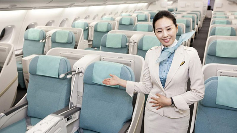 Đồng phục tiếp viên hàng nữ của Korean Air
