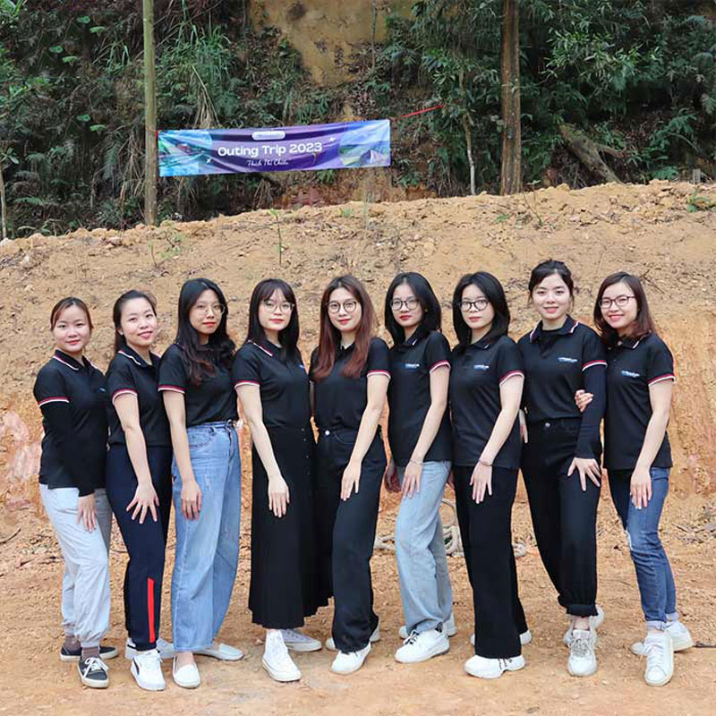 Mẫu đồng phục công ty HRchannels chuyên nghiệp