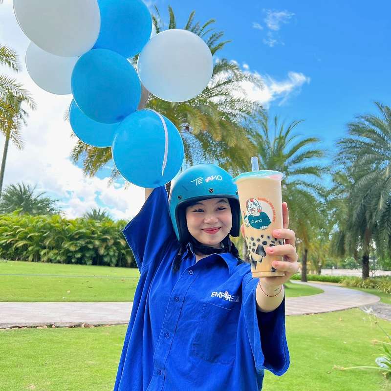 Mũ bảo hiểm đồng phục Te Amo chắc chắn, an toàn