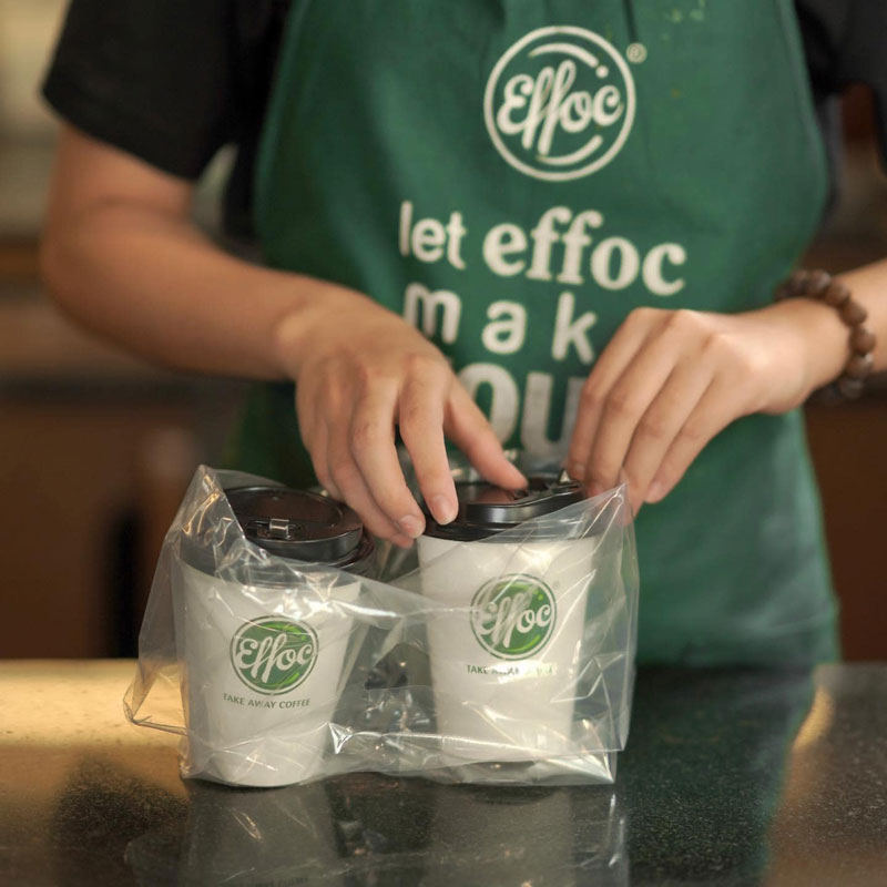 Tạp dề đồng phục Effoc Coffee