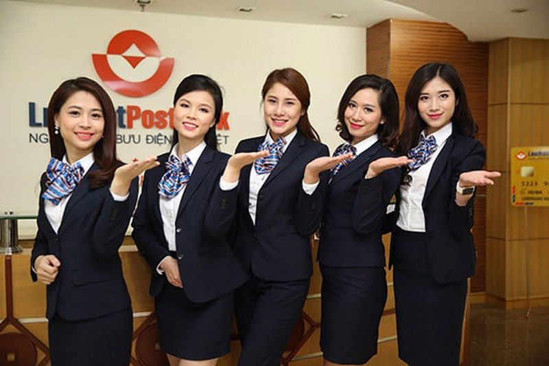 Đồng phục áo vest Liên Việt Post Bank